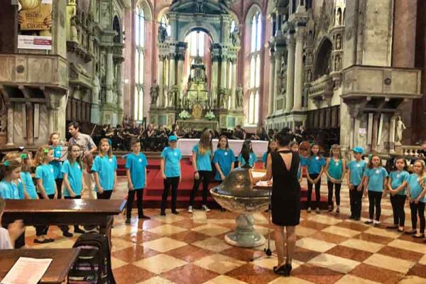 Unser Konzert in der Basilika in Venedig web